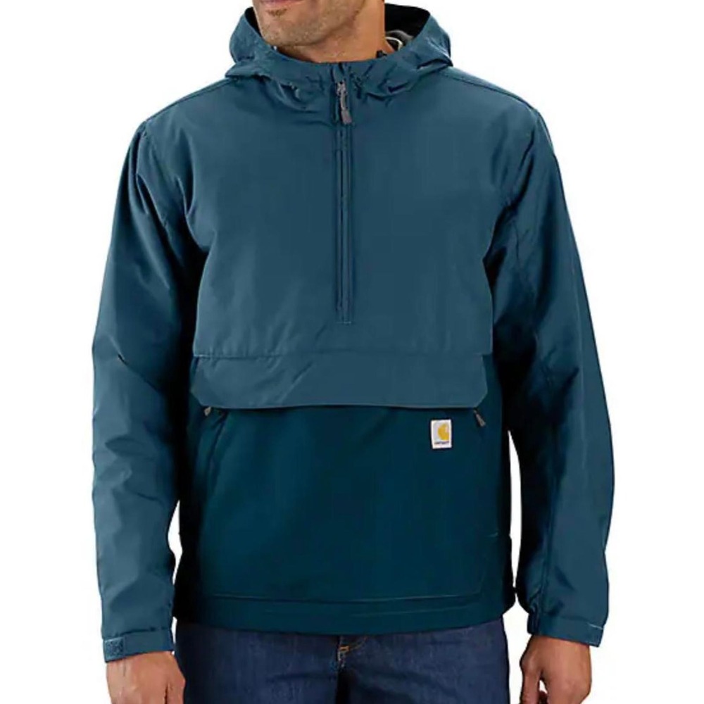 Carhartt Men's Lightweight Rain Defender Packable‎ Anorak Jacket Size M
